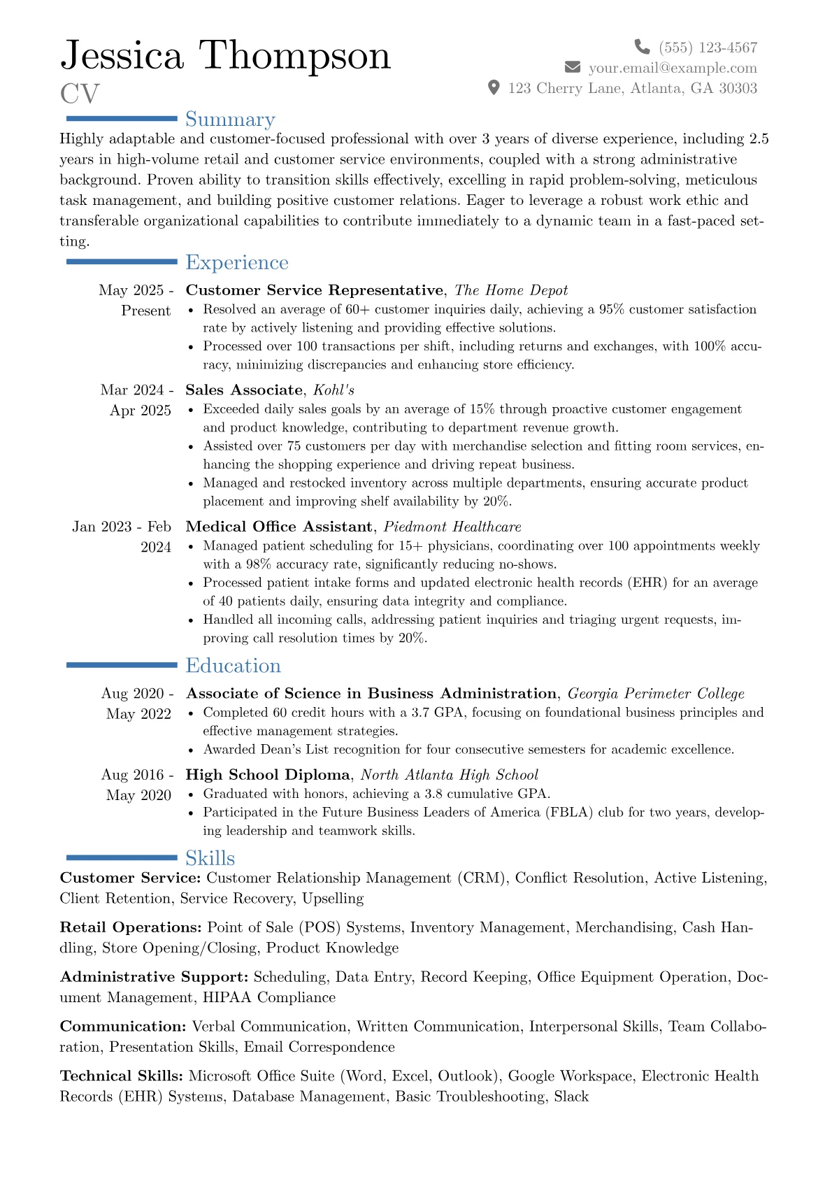 Career changer version - Page 1