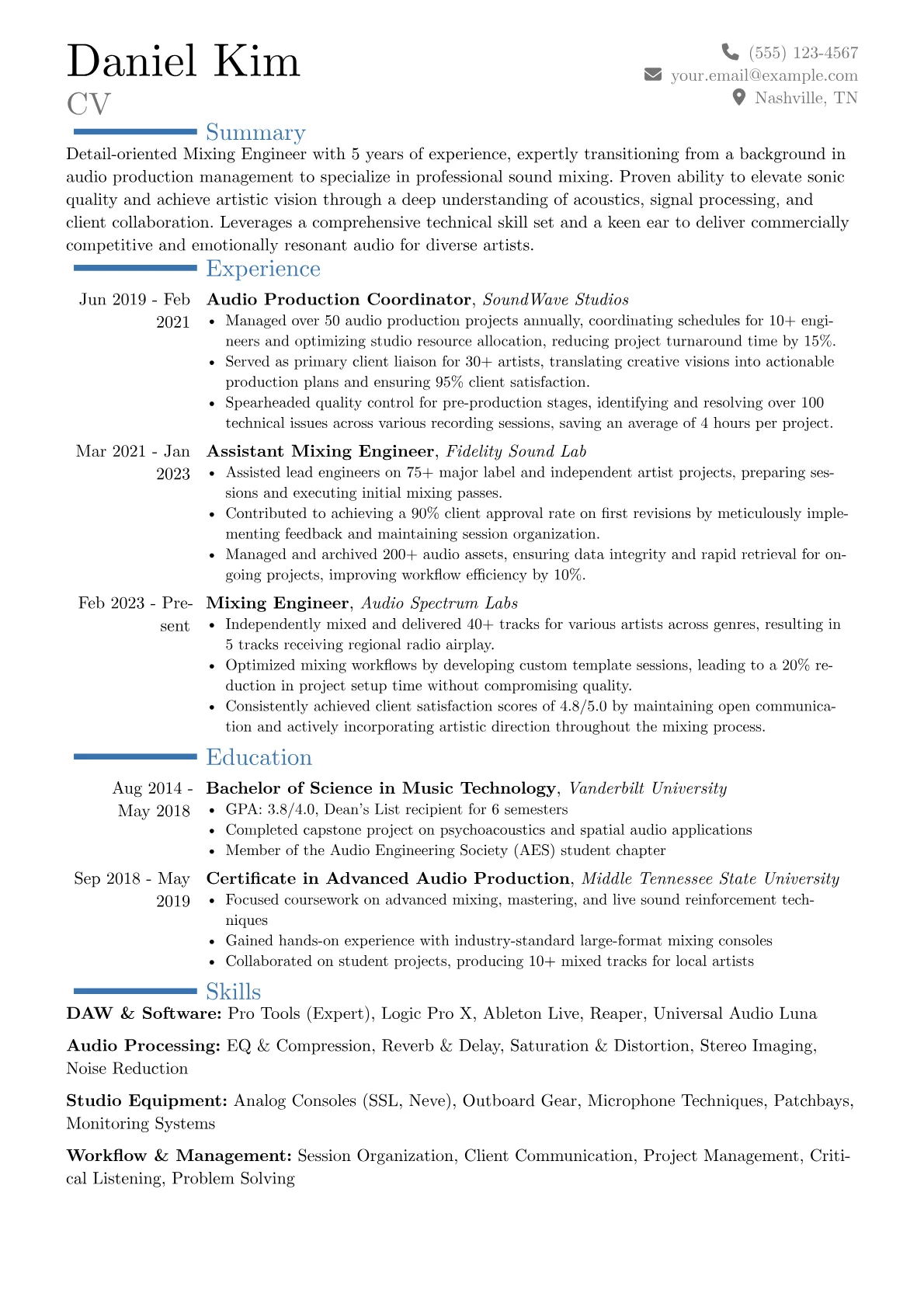 Career changer version - Page 1