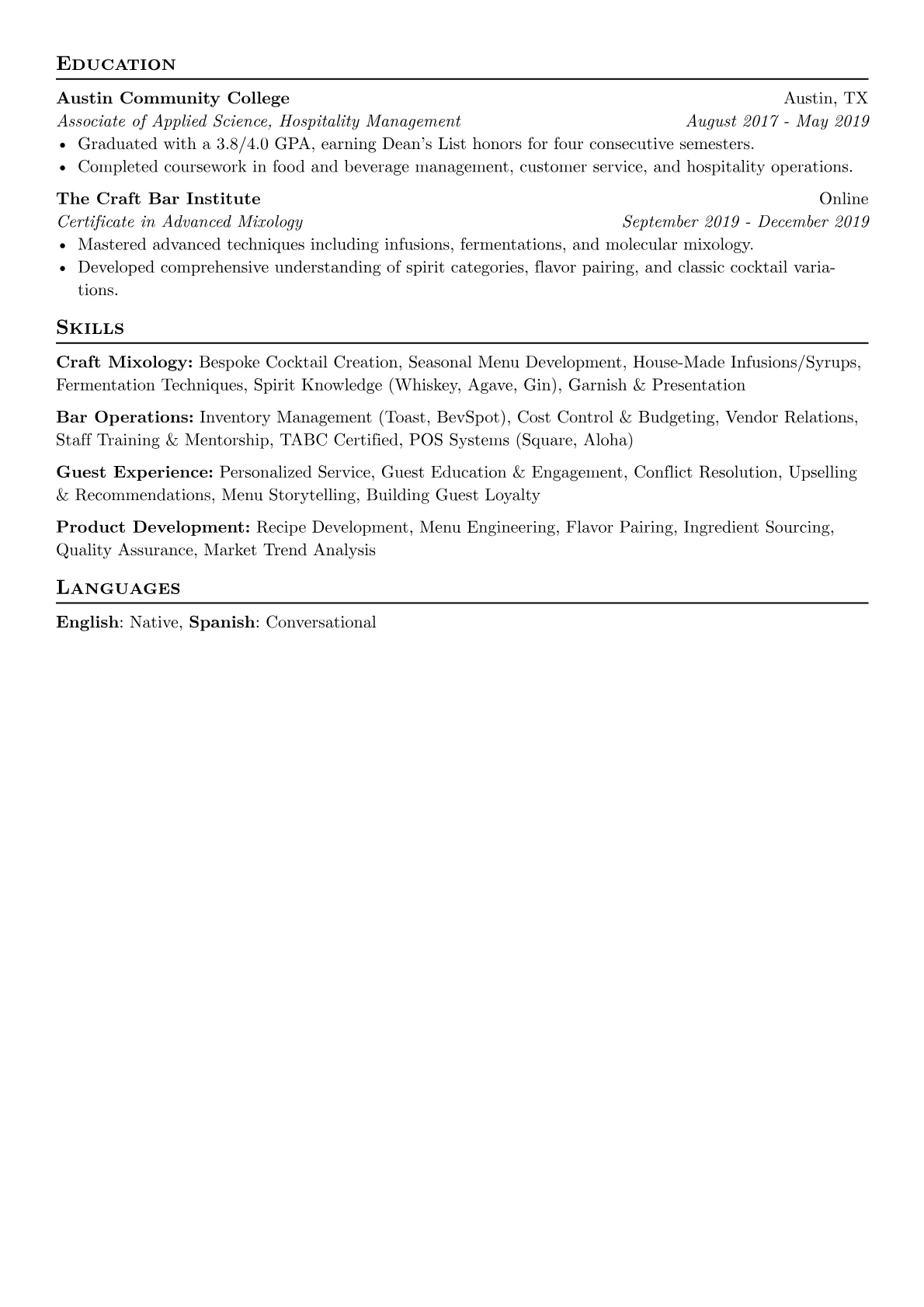 Craft Mixologist version - Page 2