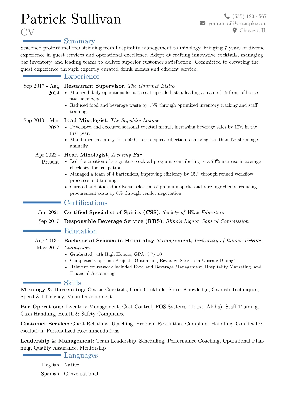 Career changer version - Page 1
