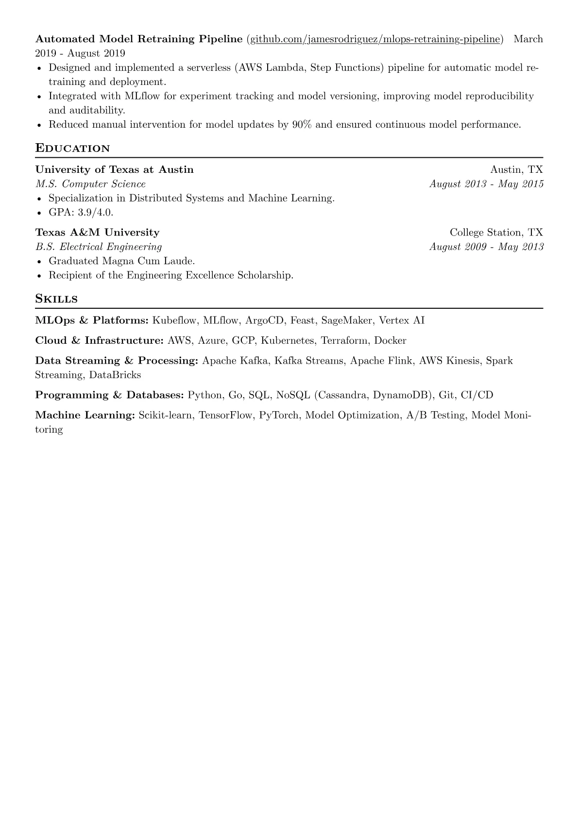 ML Platform Engineer version - Page 2