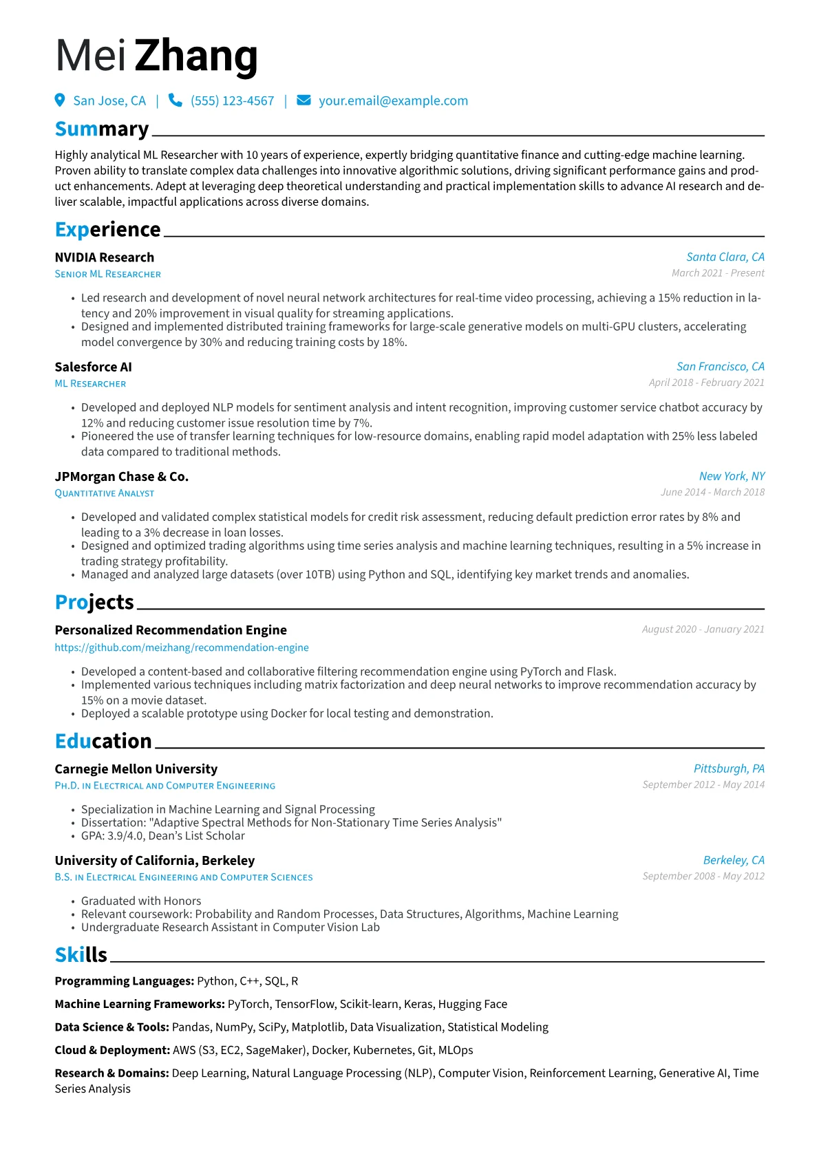 Career changer version - Page 1