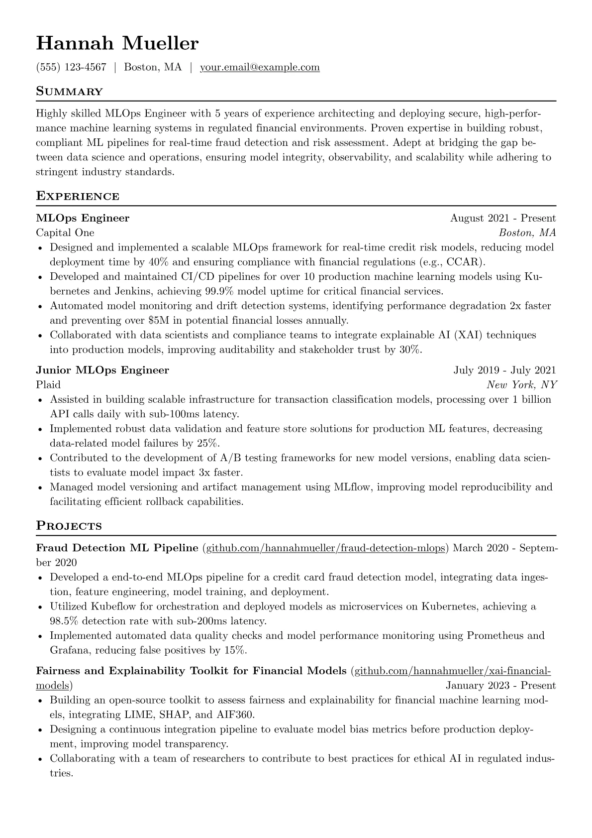 Fintech MLOps Specialist version - Page 1