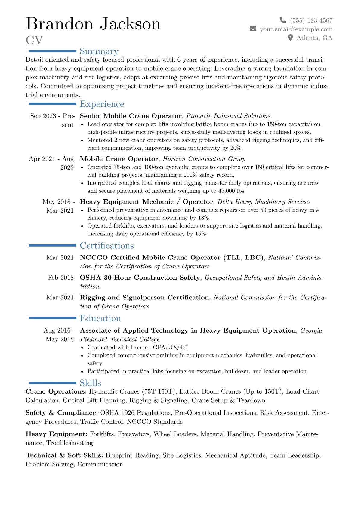 Career changer version - Page 1
