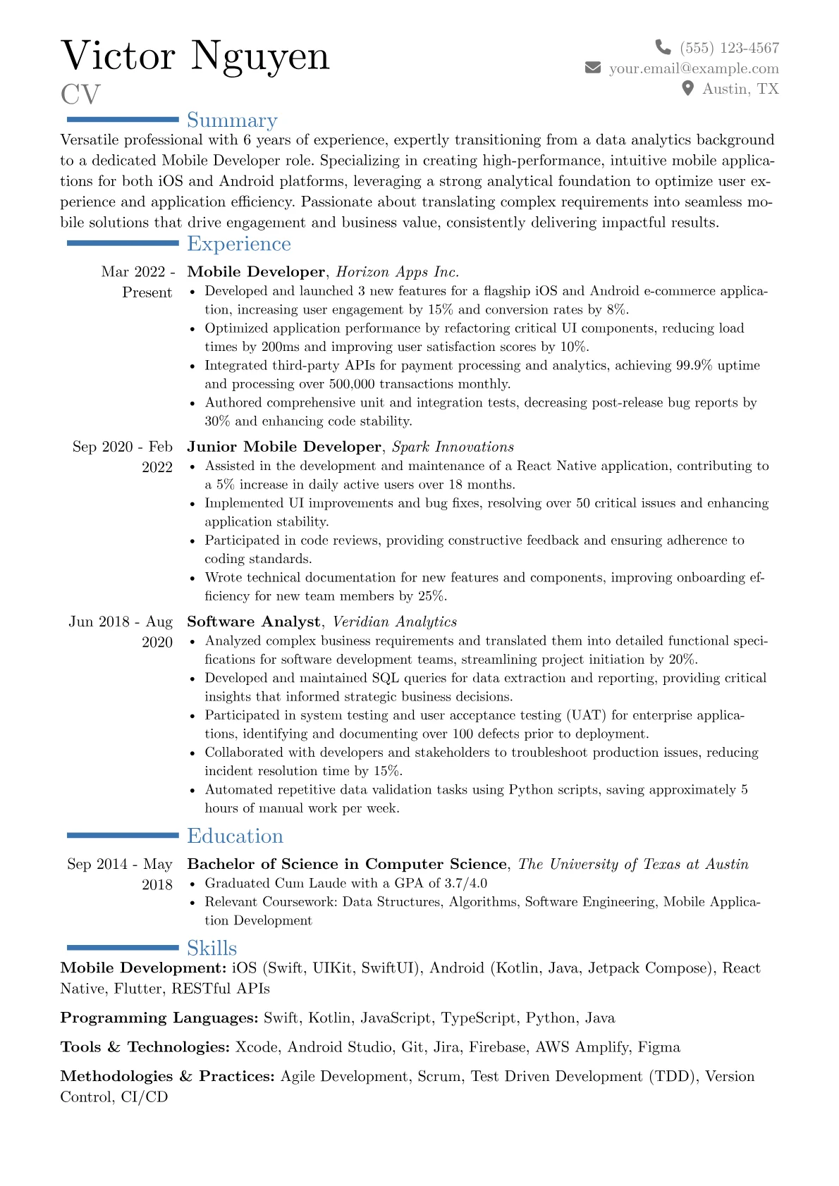 Career changer version - Page 1