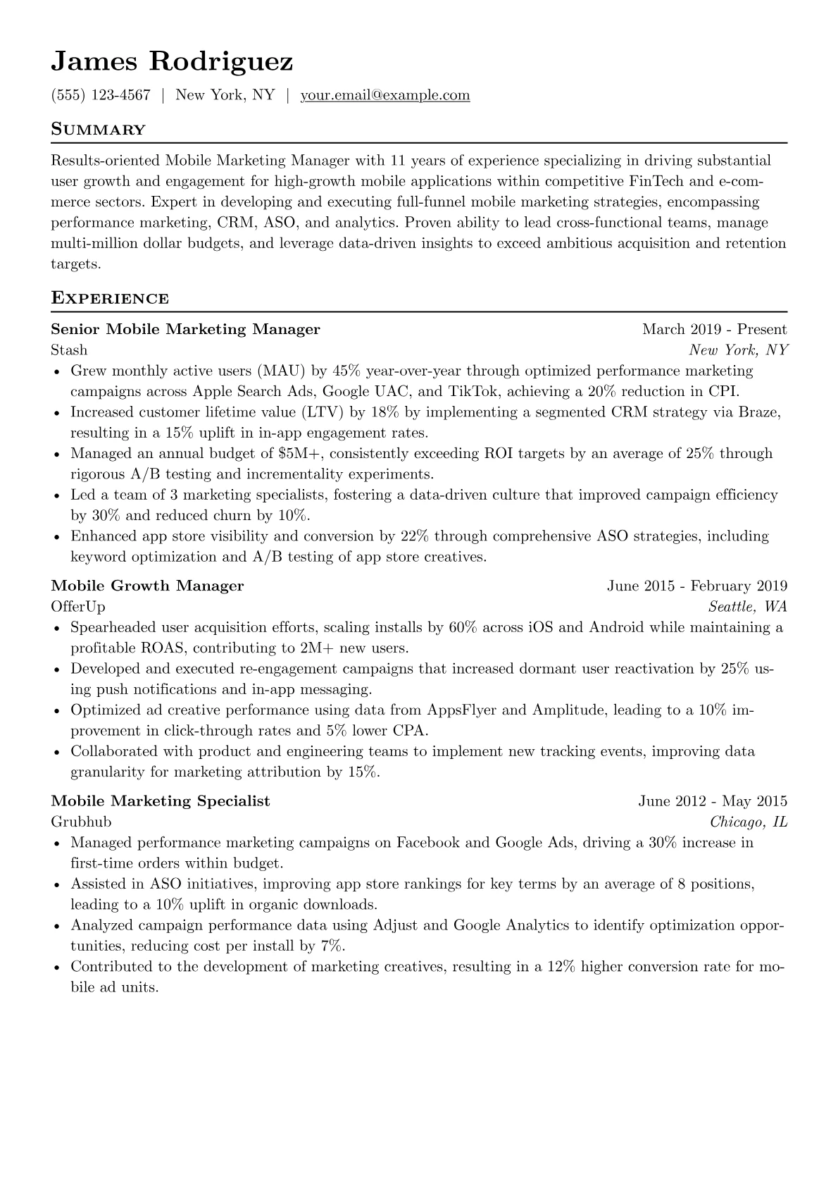 Mobile Marketing Platforms version - Page 1