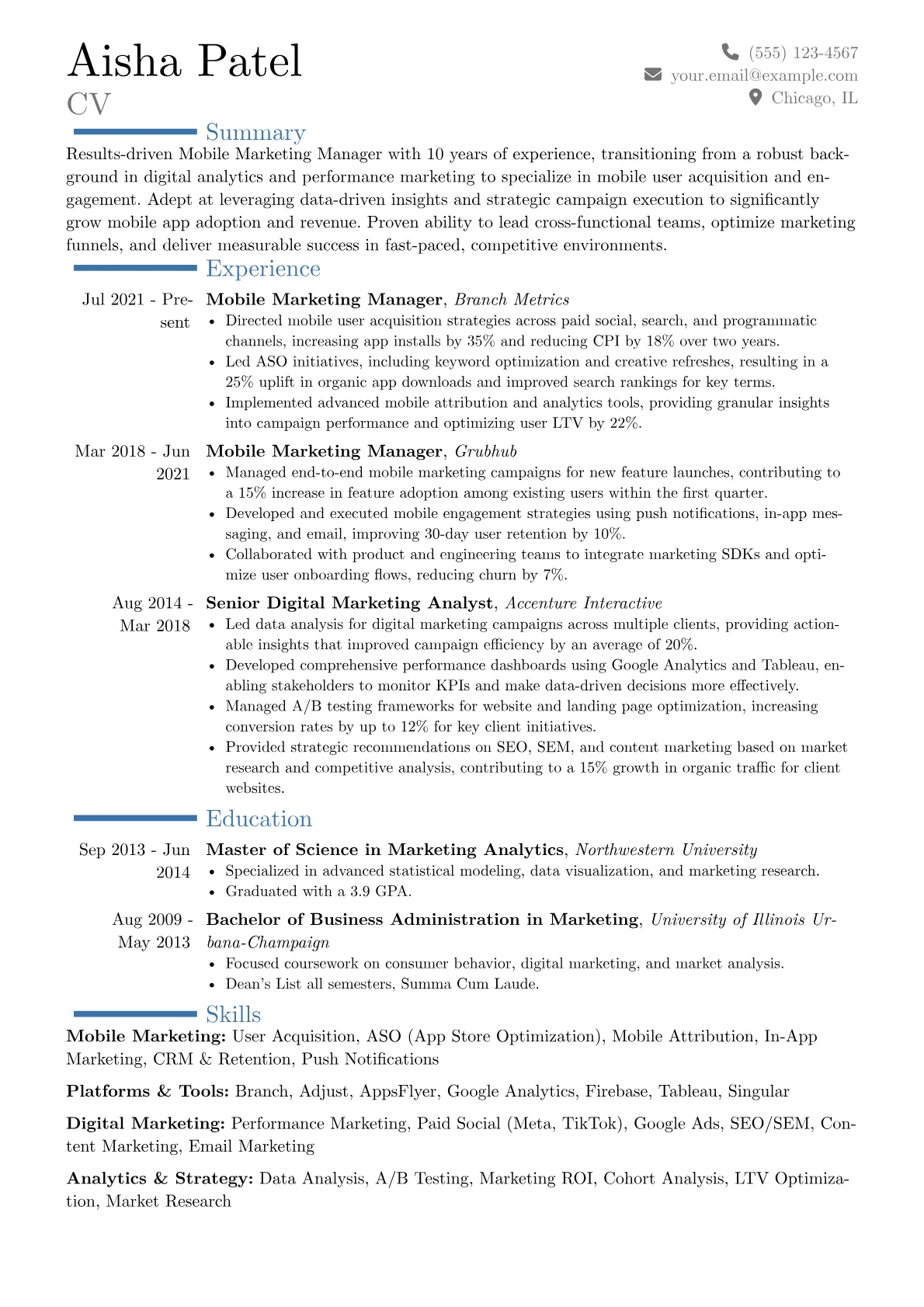 Career changer version - Page 1