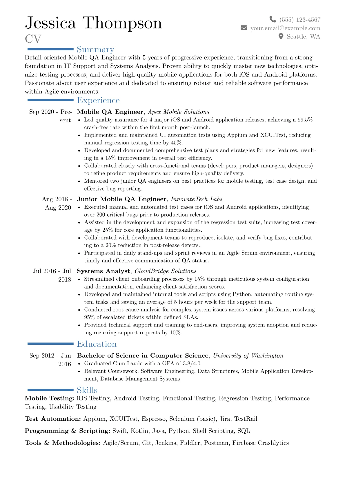 Career changer version - Page 1