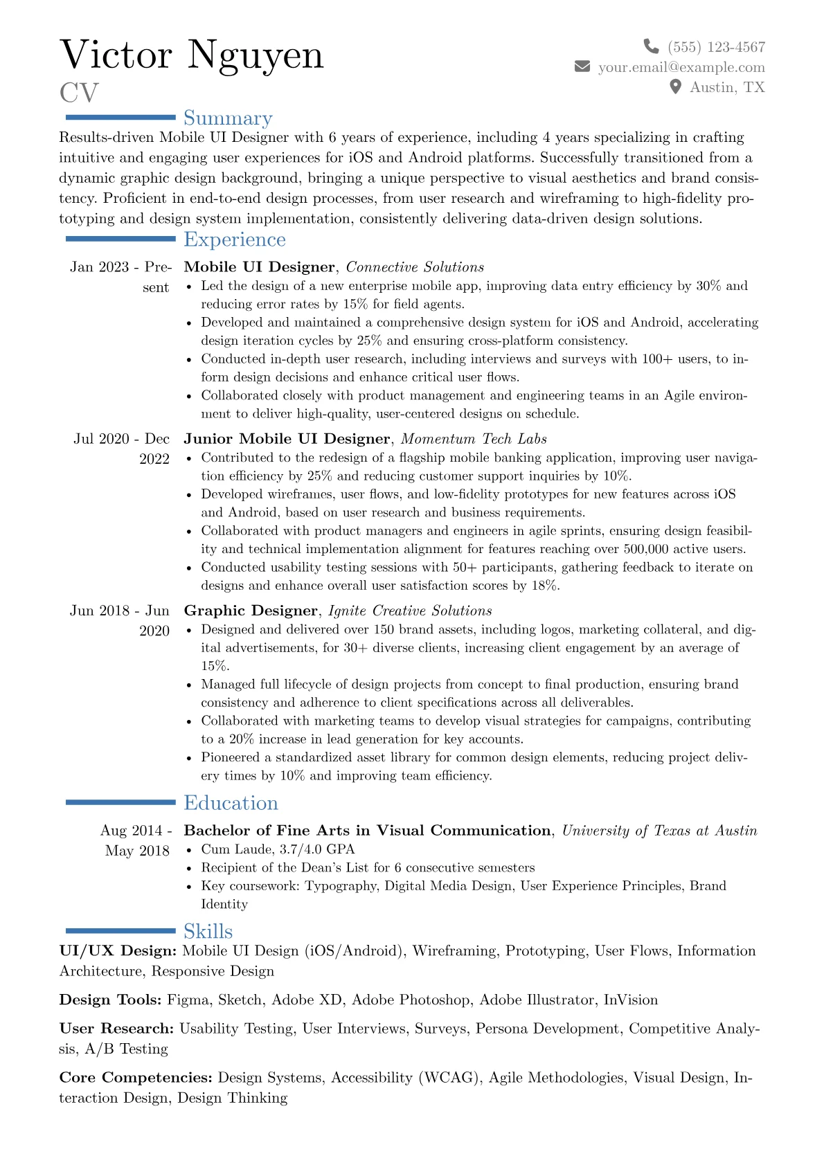 Career changer version - Page 1