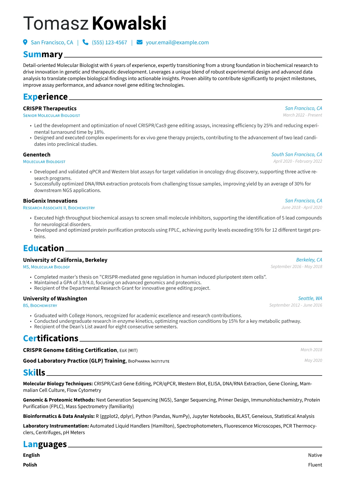 Career changer version - Page 1