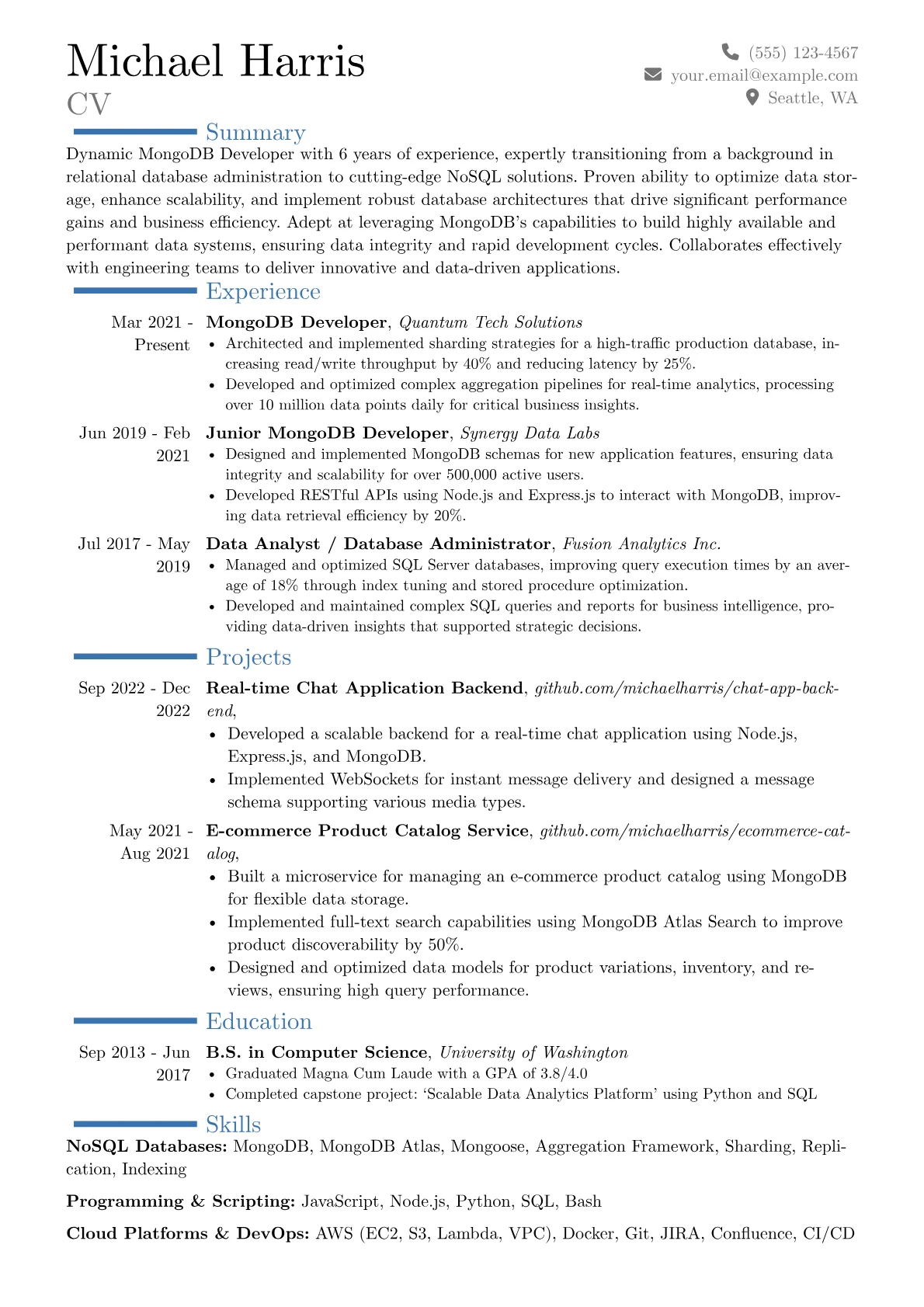 Career changer version - Page 1