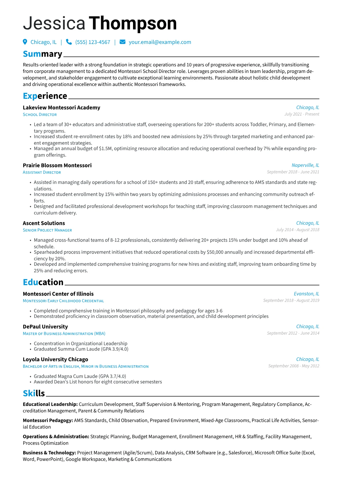 Career changer version - Page 1