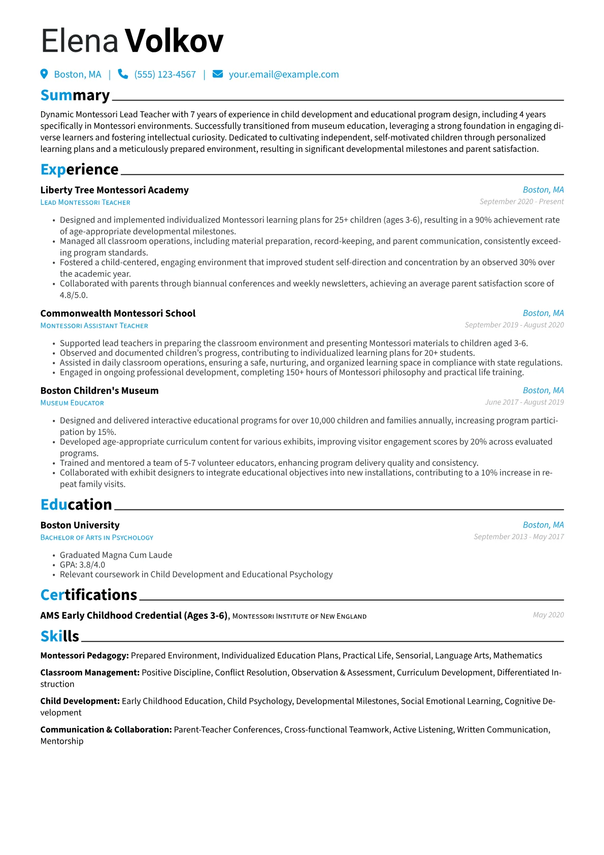 Career changer version - Page 1