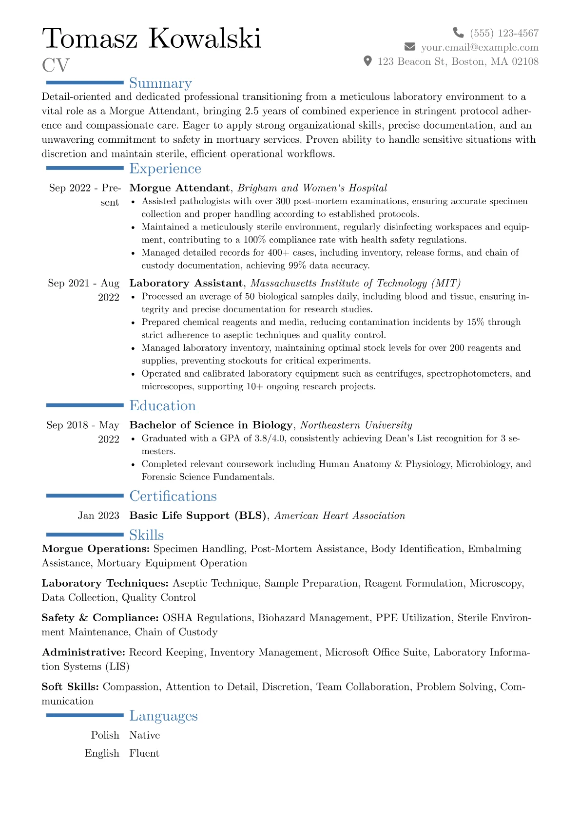 Career changer version - Page 1