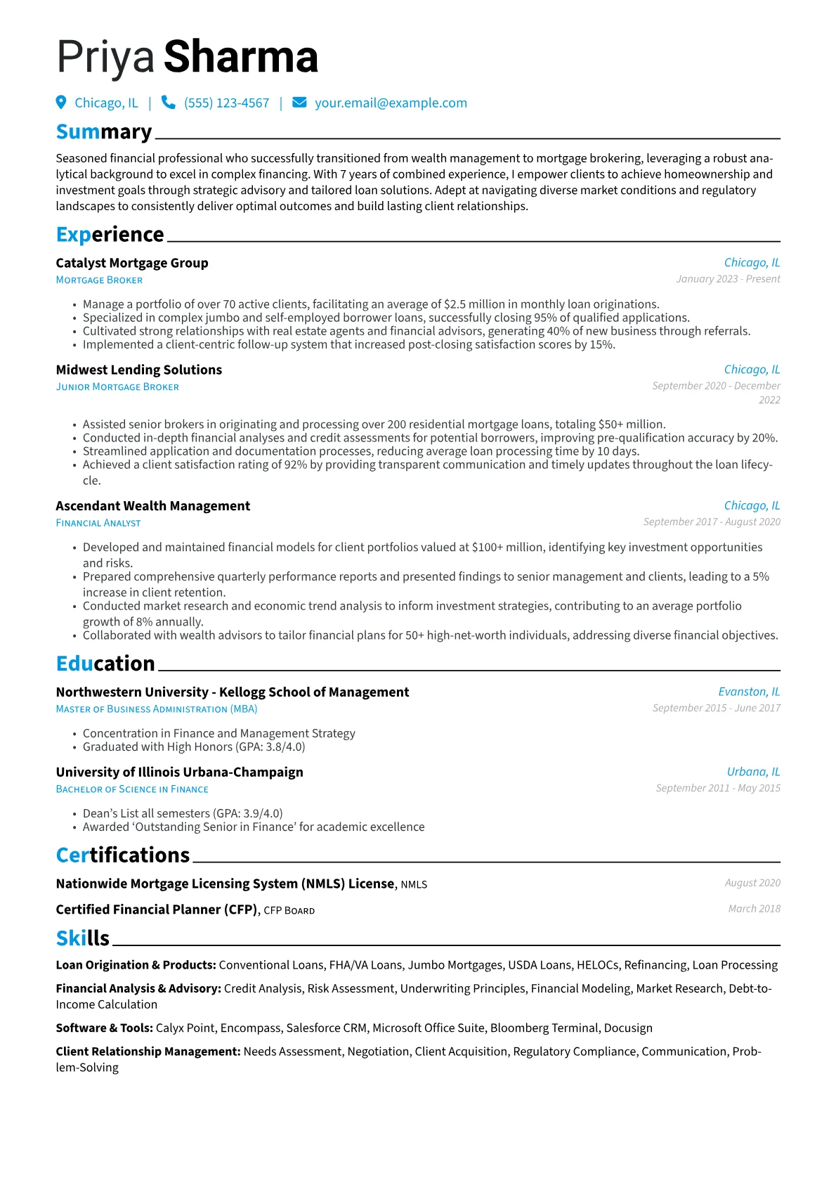 Career changer version - Page 1