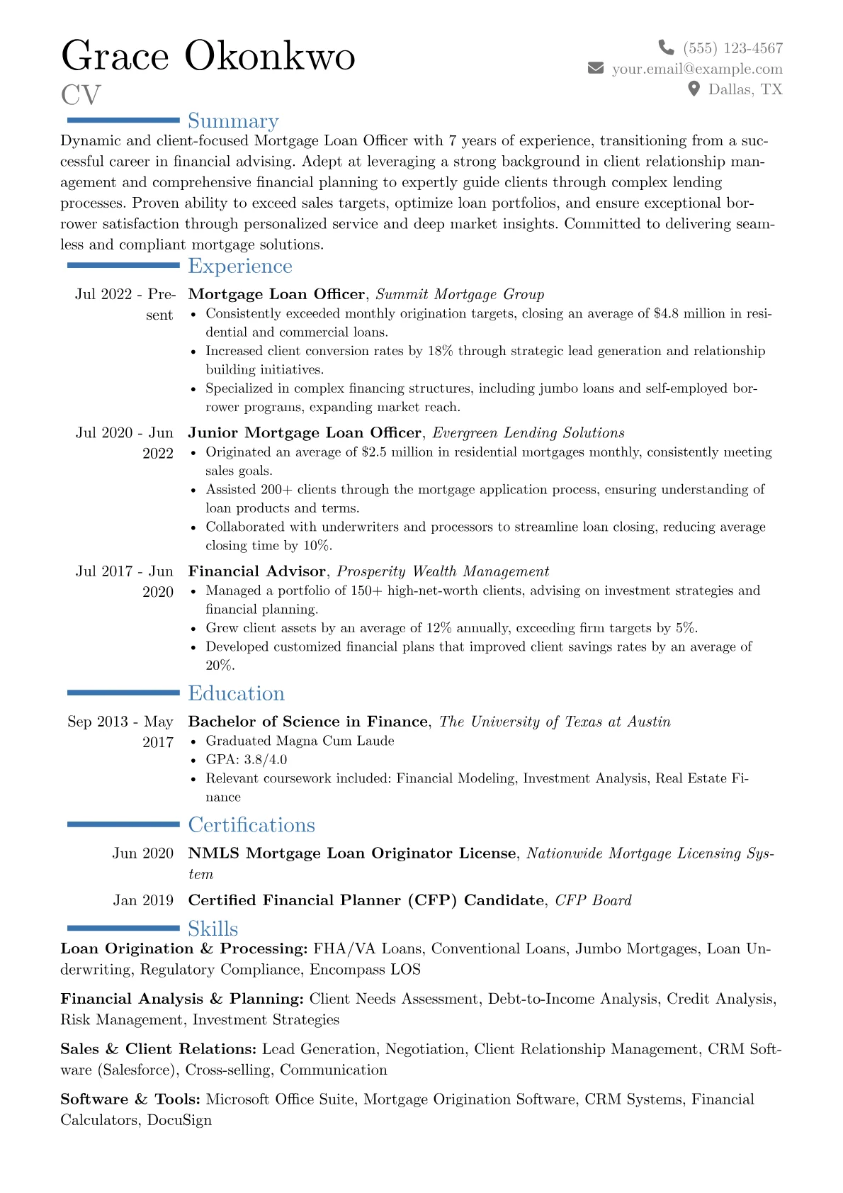 Career changer version - Page 1