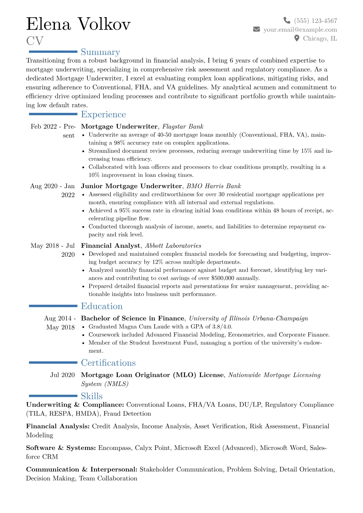 Career changer version - Page 1