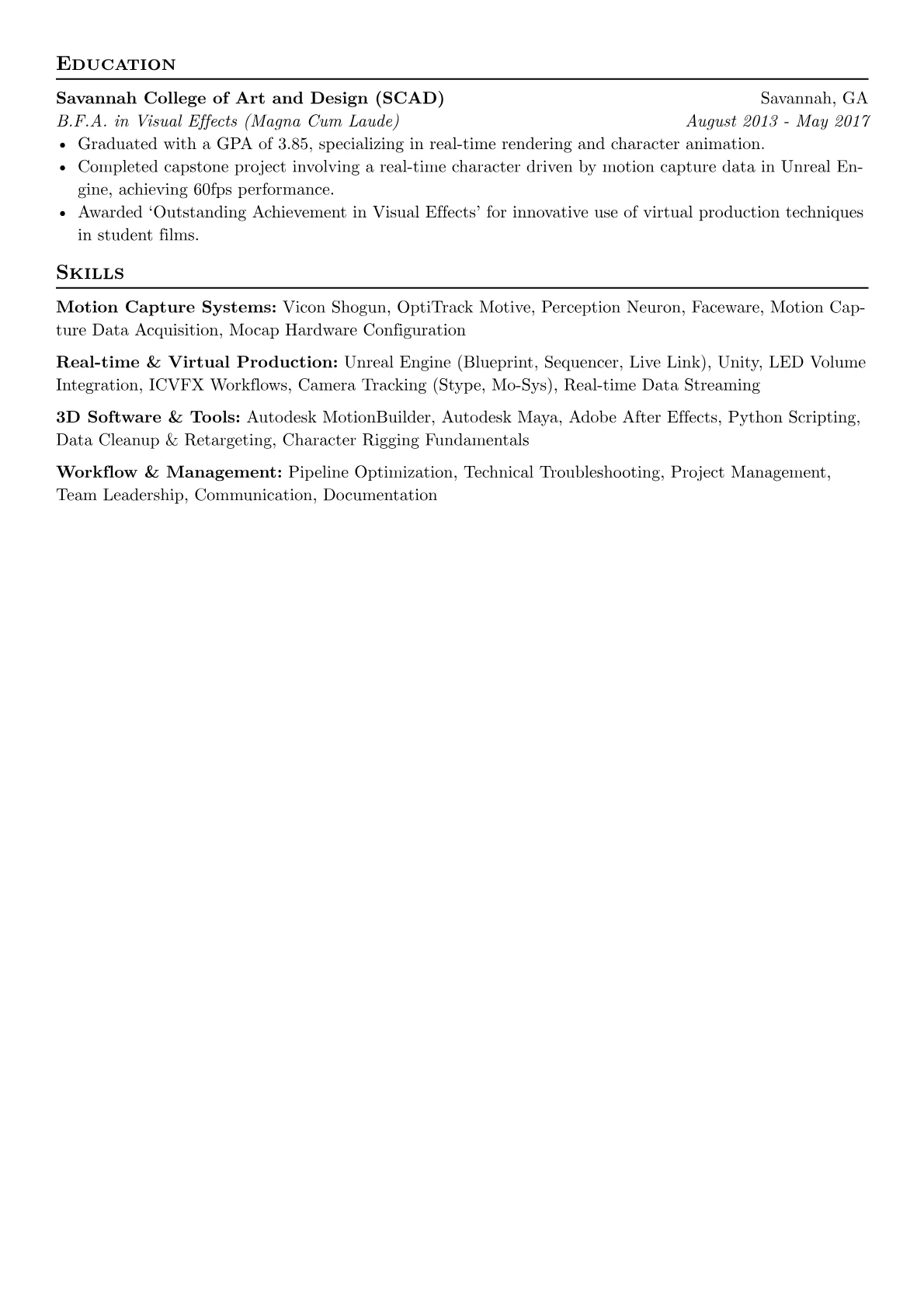 Motion Capture Artist version - Page 2