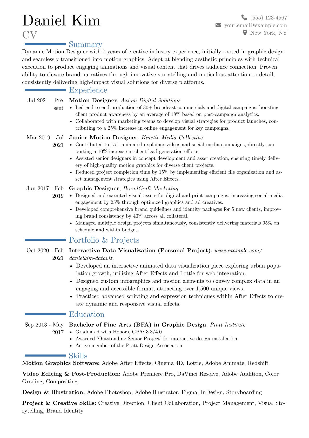 Career changer version - Page 1