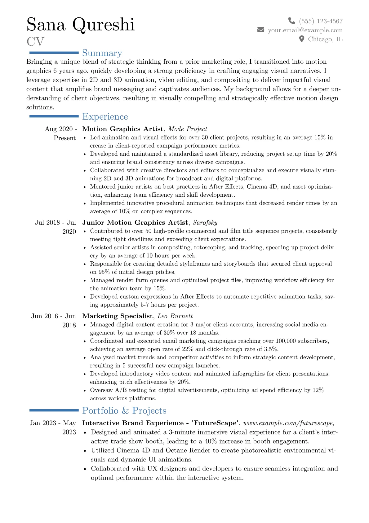 Career changer version - Page 1