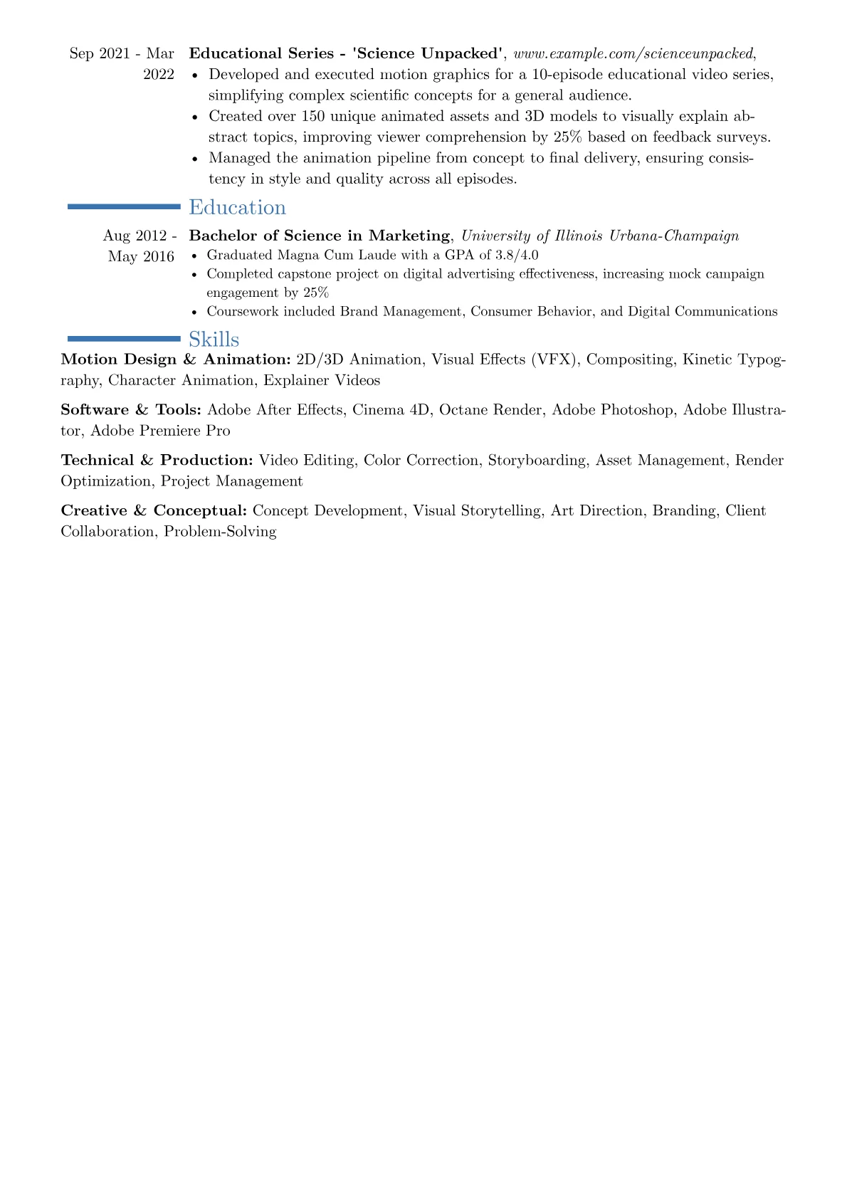 Career changer version - Page 2