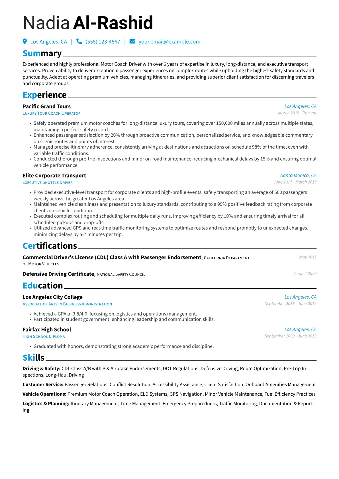 Driving & Safety version - Page 1