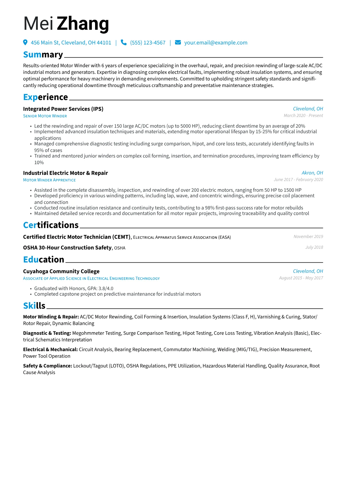 Mid-Level Motor Winder version - Page 1