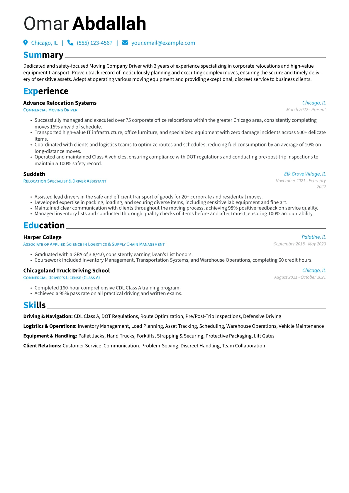 Corporate Relocation version - Page 1