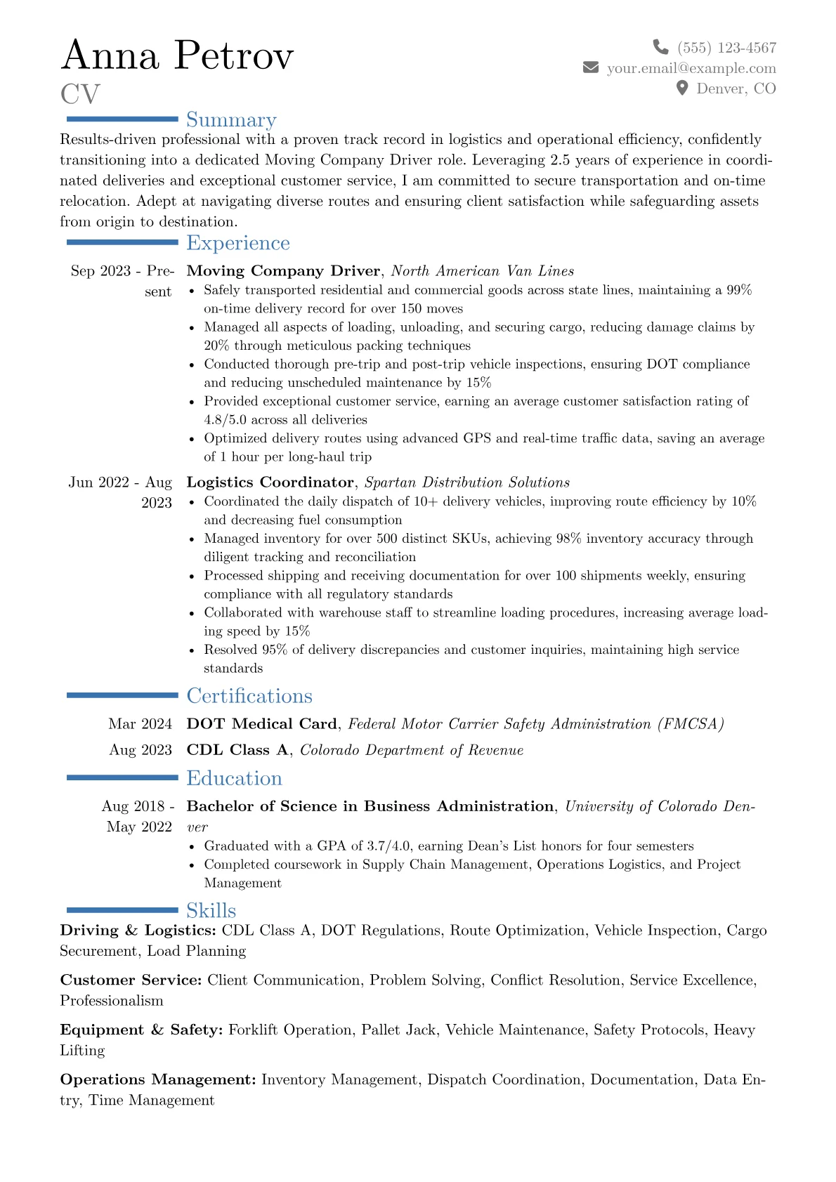 Career changer version - Page 1