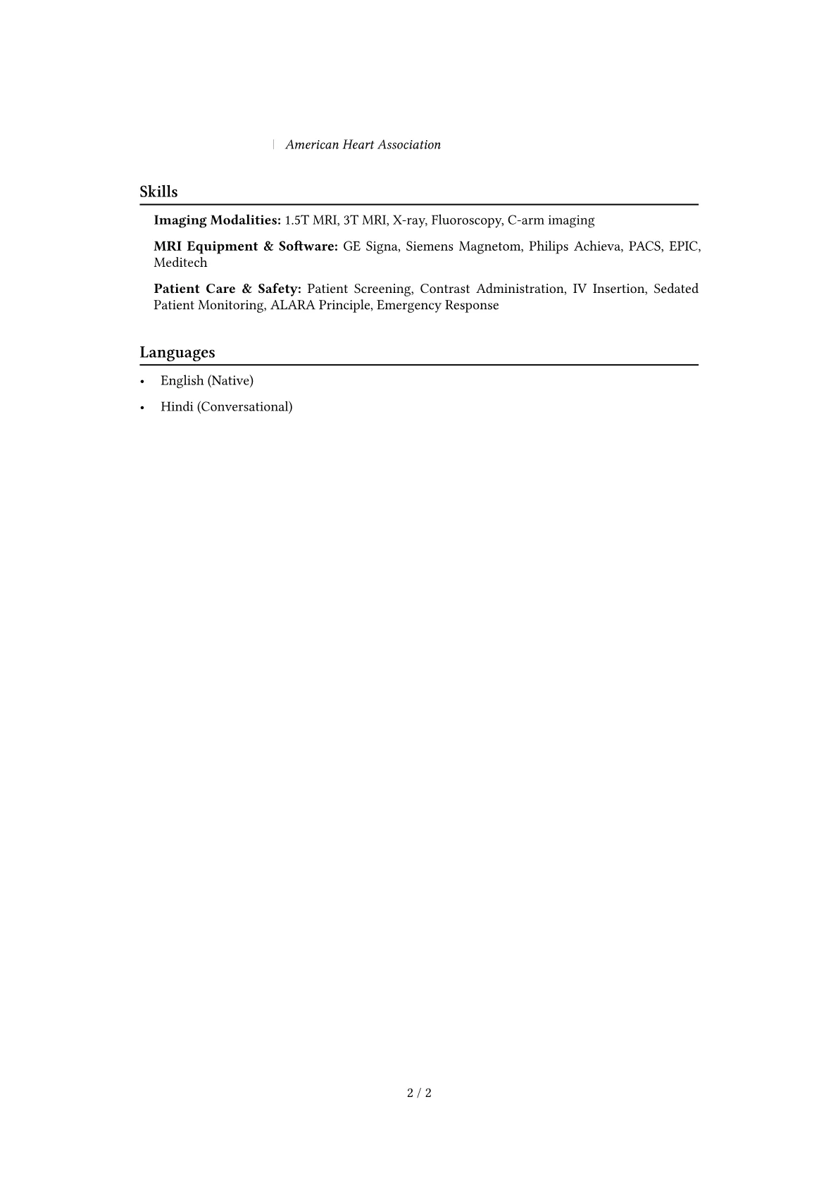 Career changer version - Page 2