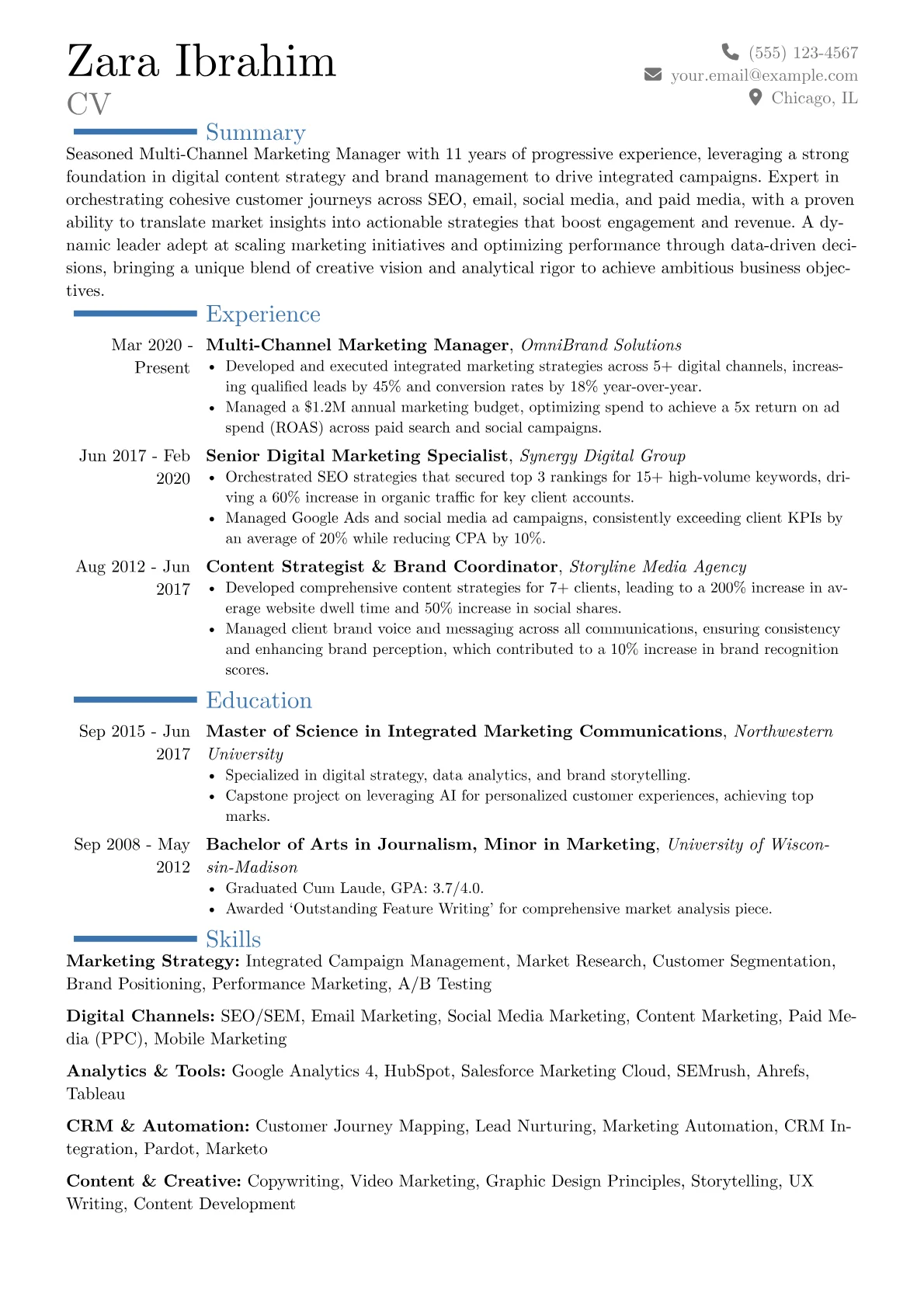 Career changer version - Page 1