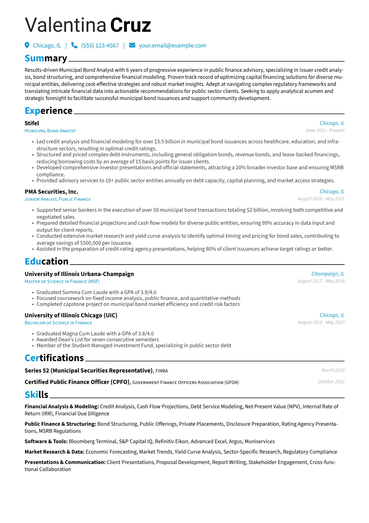 Public Finance version - Page 1