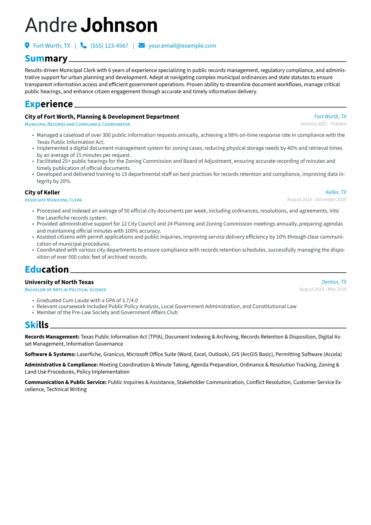 Municipal Clerk version - Page 1