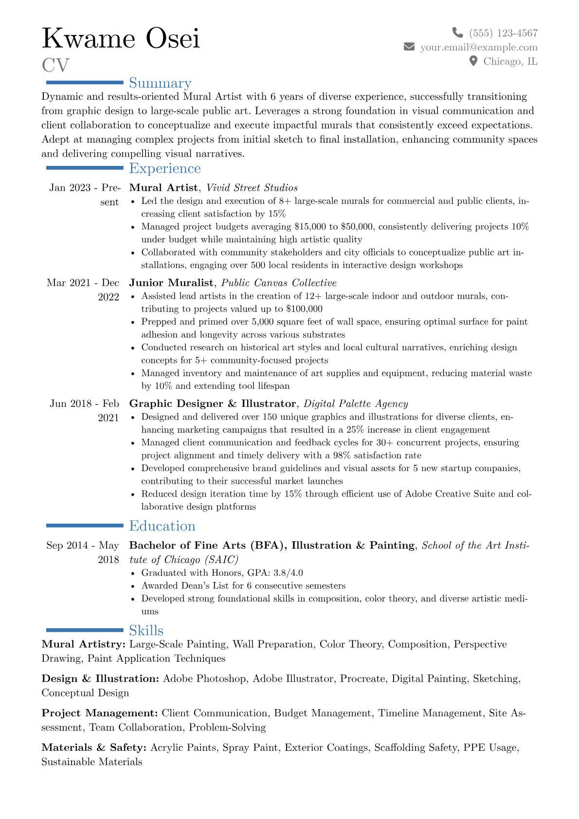 Career changer version - Page 1