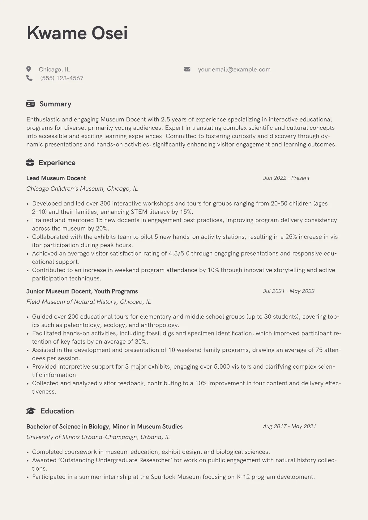Museum Docent version - Page 1