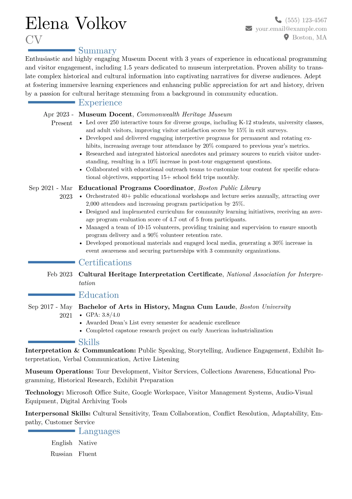 Career changer version - Page 1
