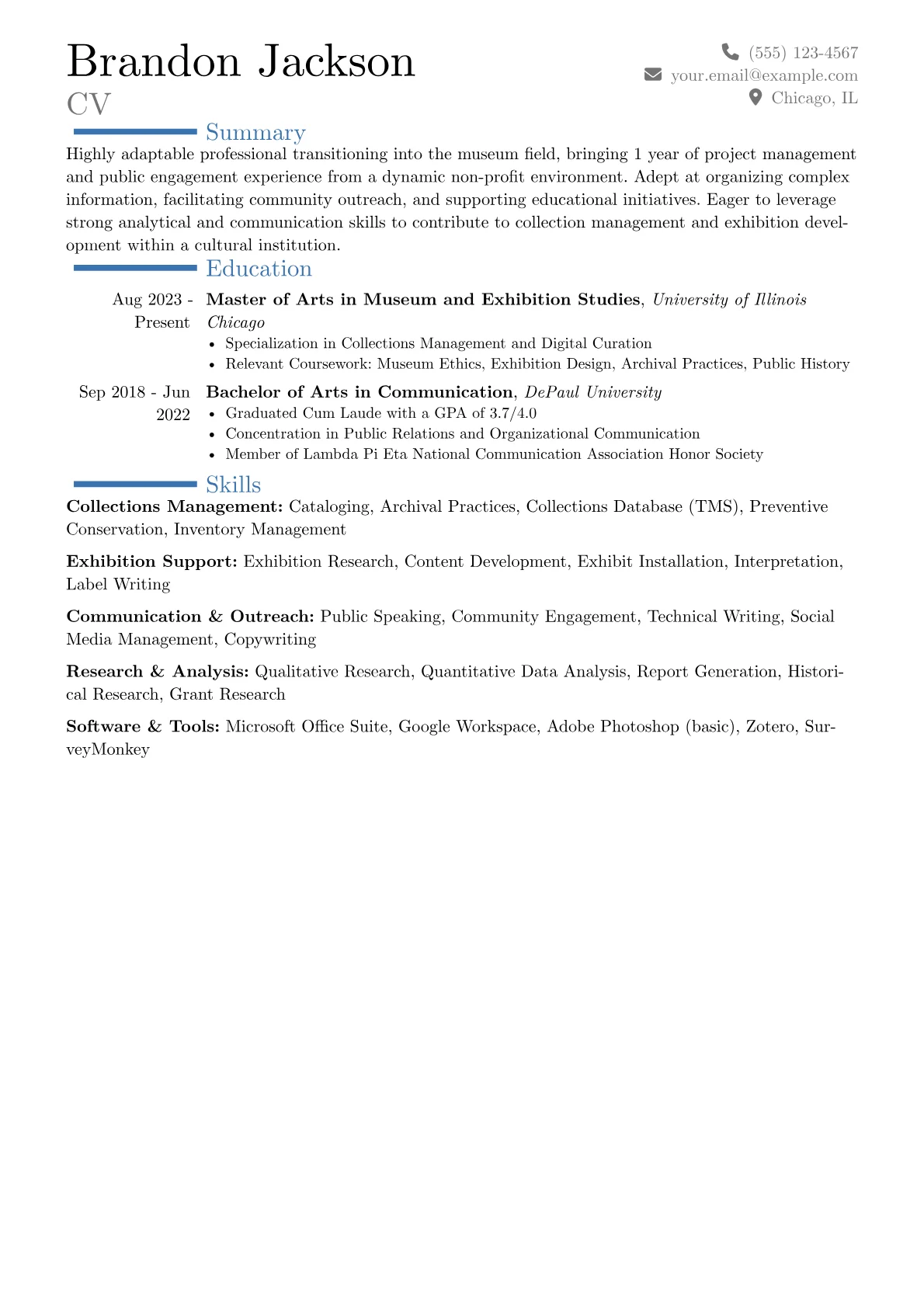 Career changer version - Page 1