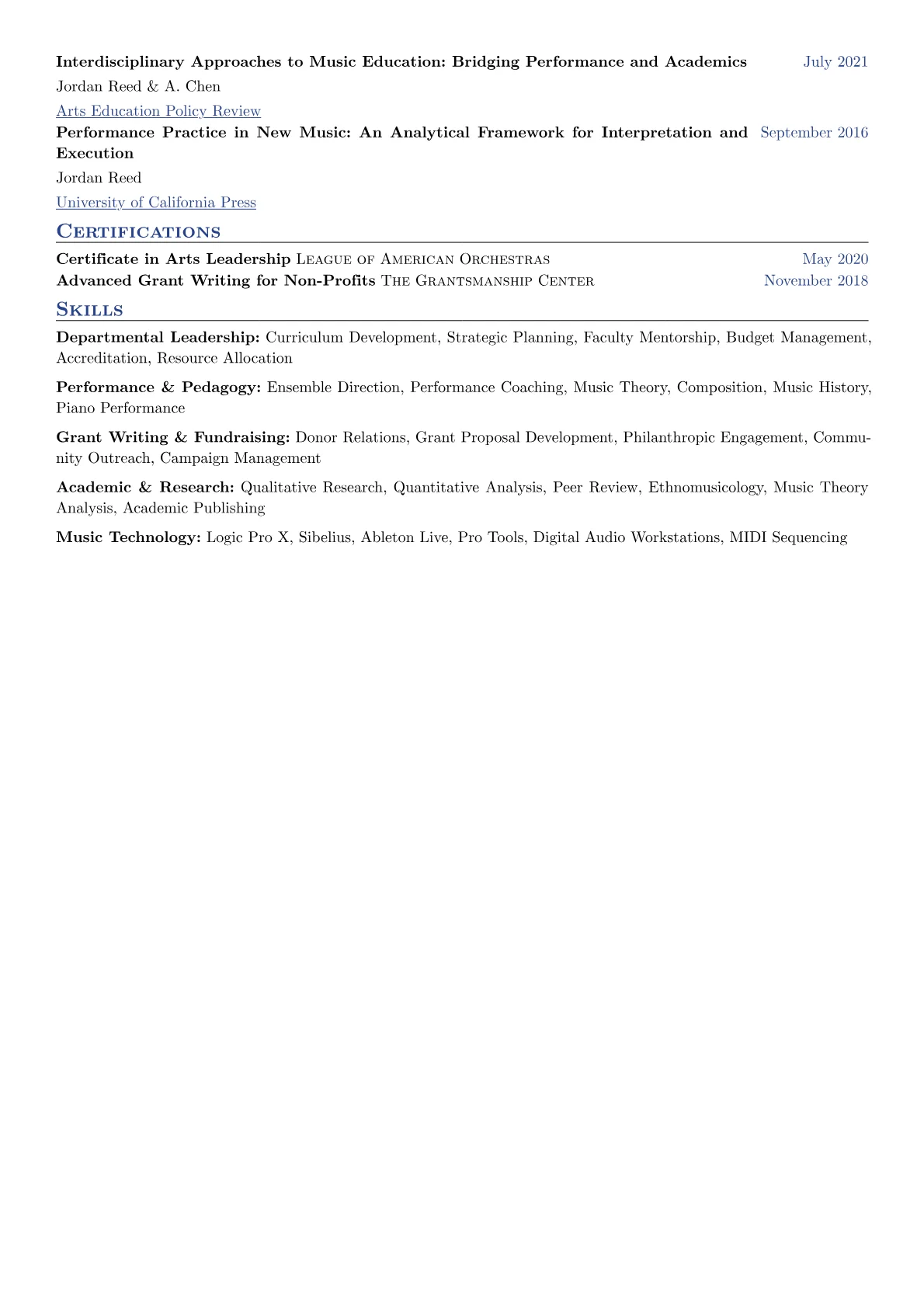 Music Department Chair version - Page 2