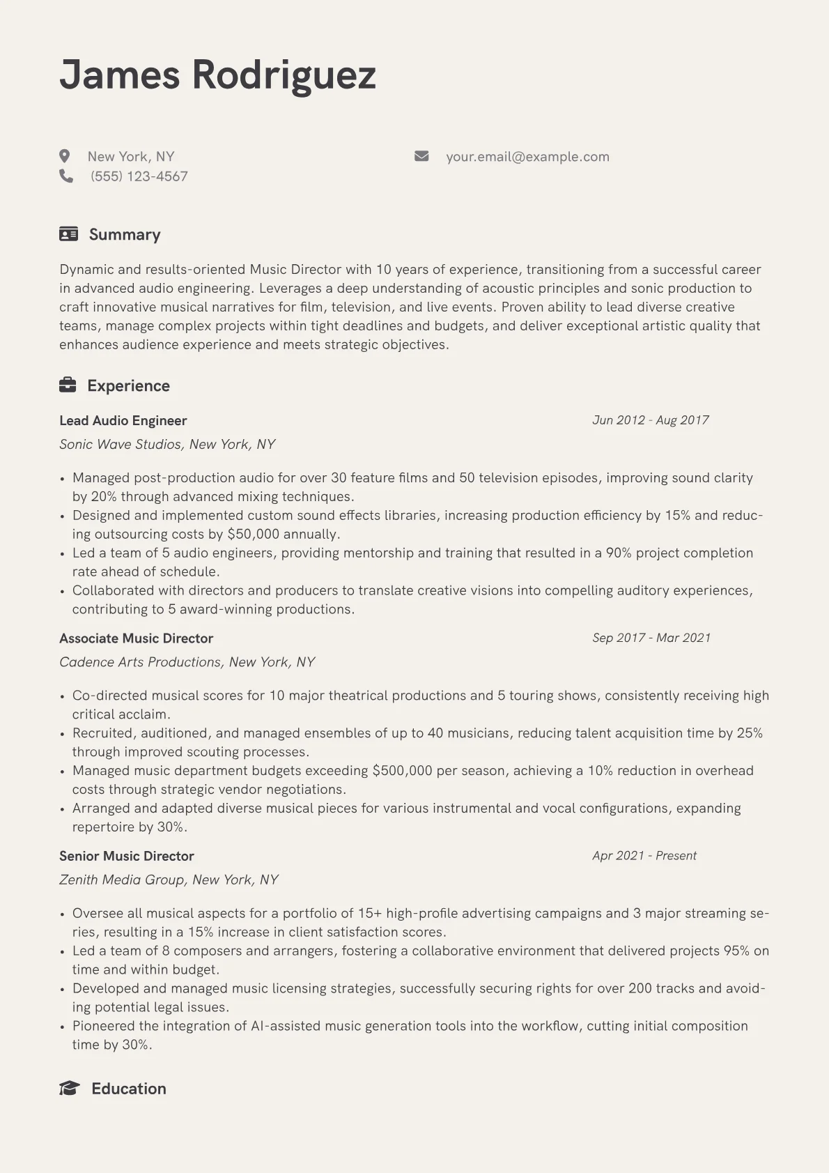 Career changer version - Page 1
