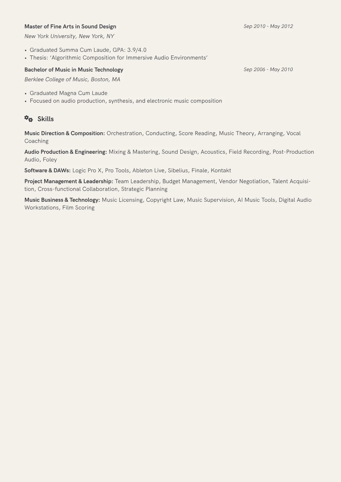 Career changer version - Page 2