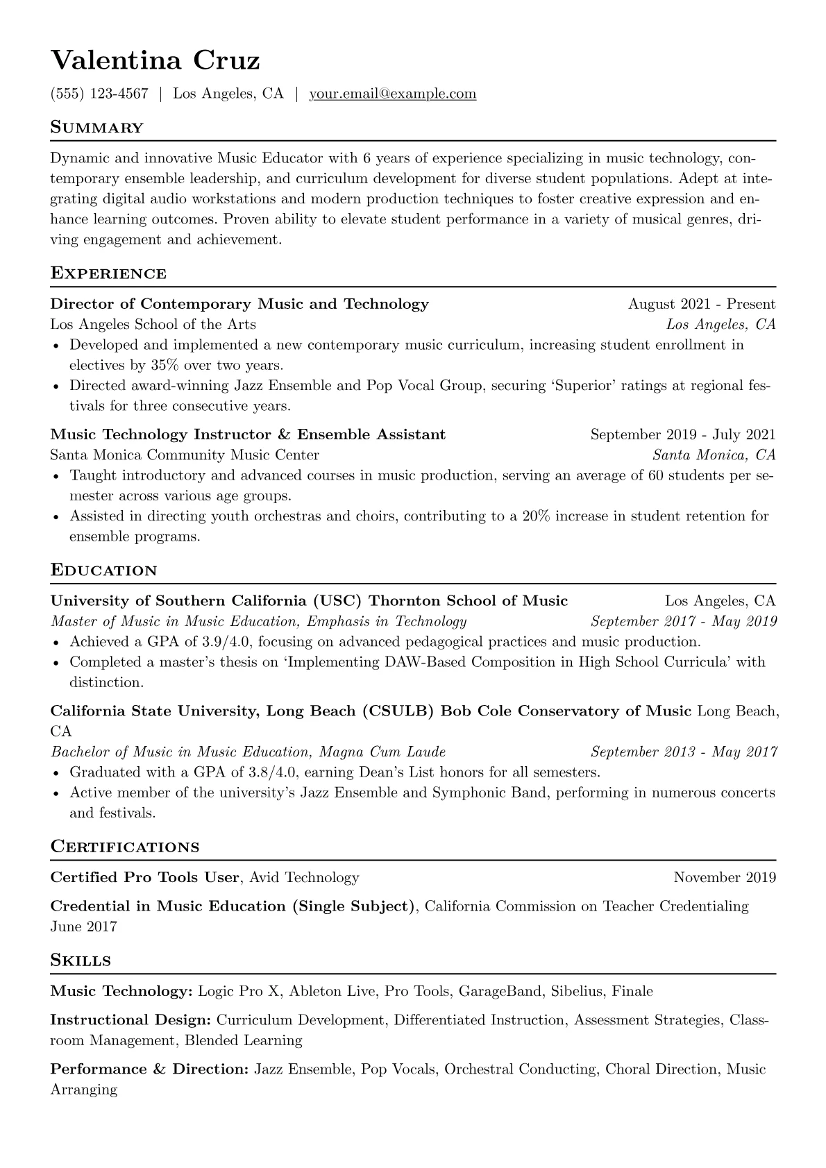 Music Technology version - Page 1