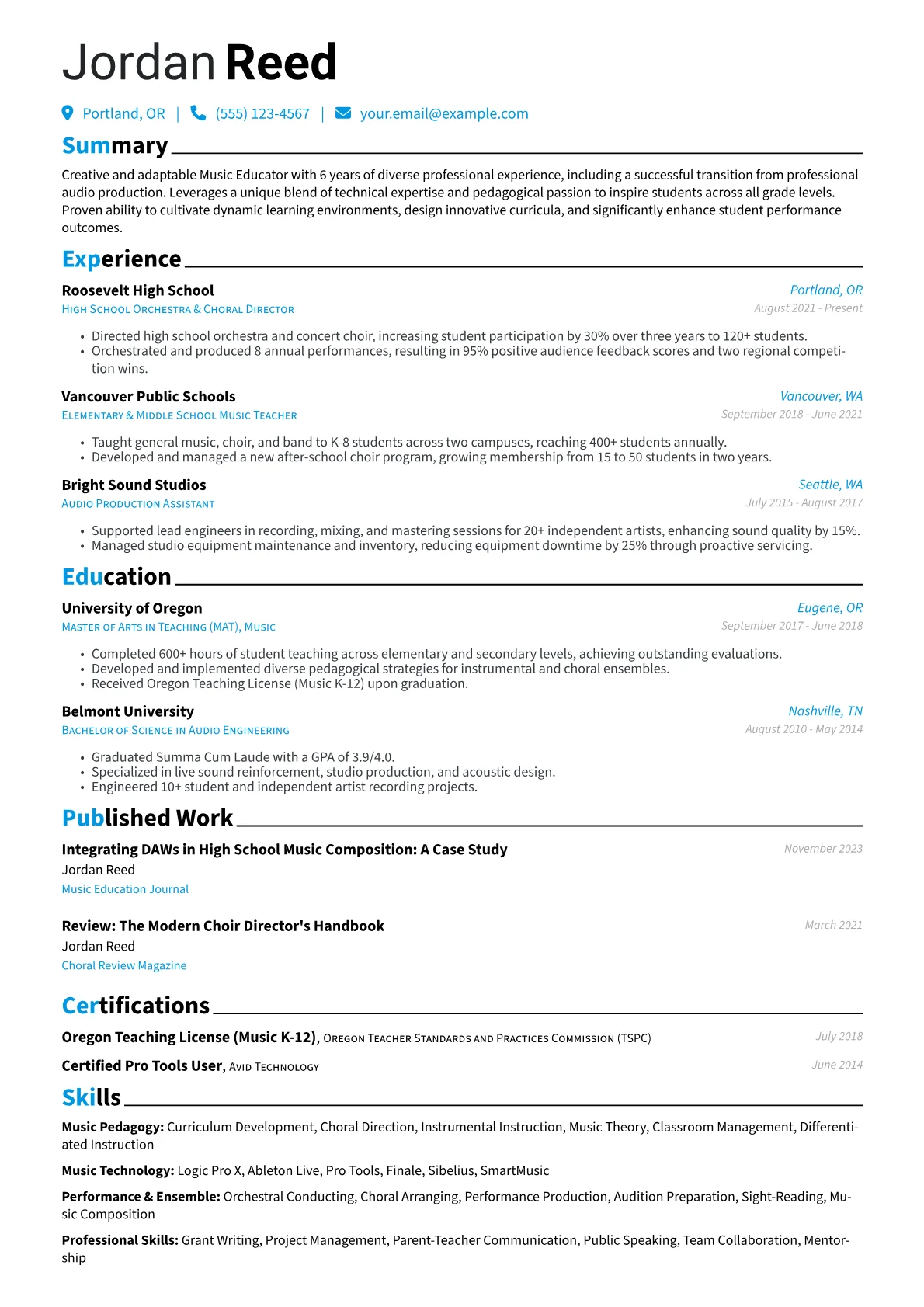 Career changer version - Page 1