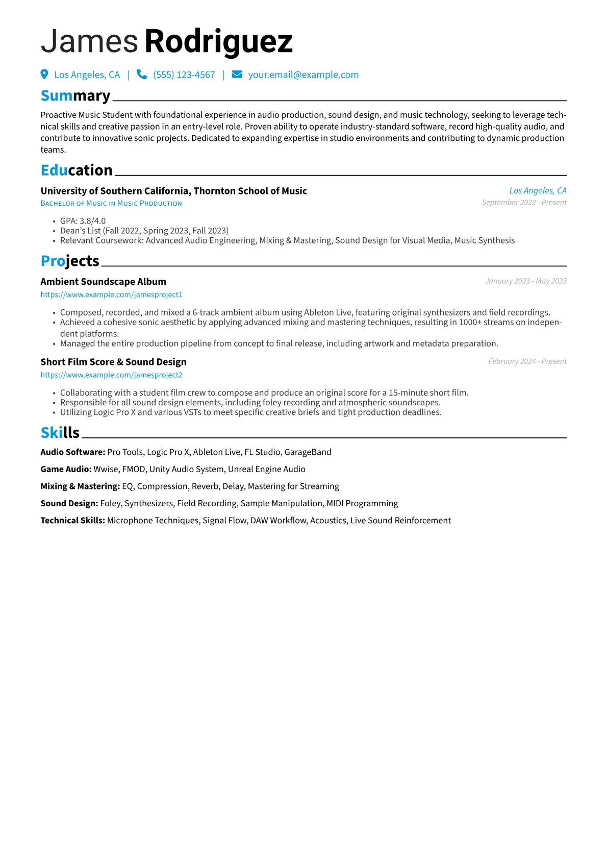 Music Production version - Page 1