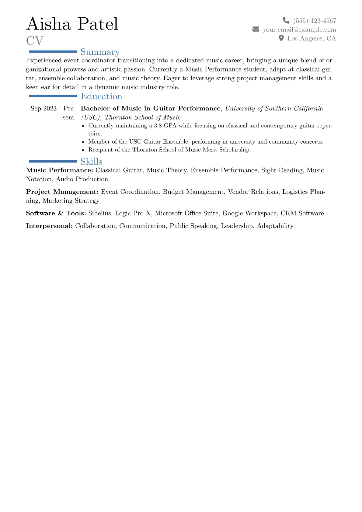 Career changer version - Page 1