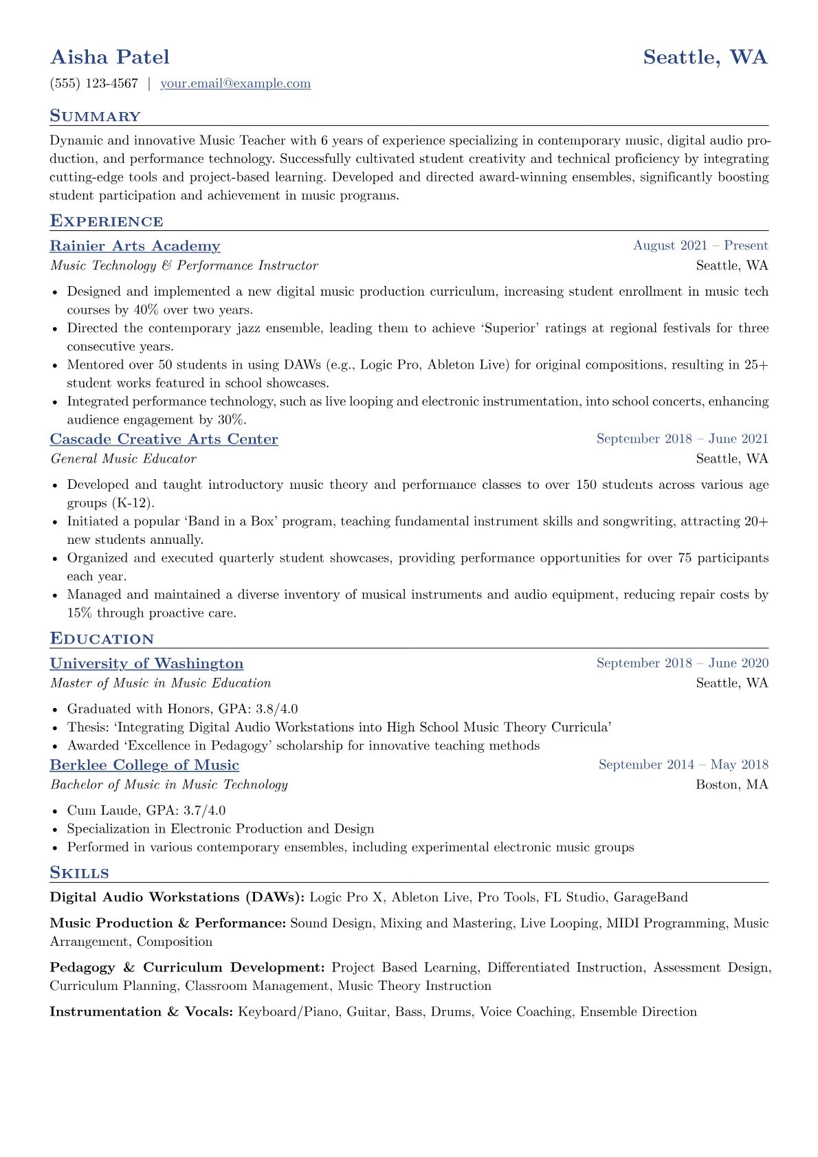 Different focus version - Page 1