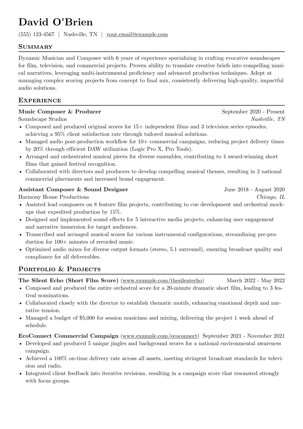Musician version - Page 1