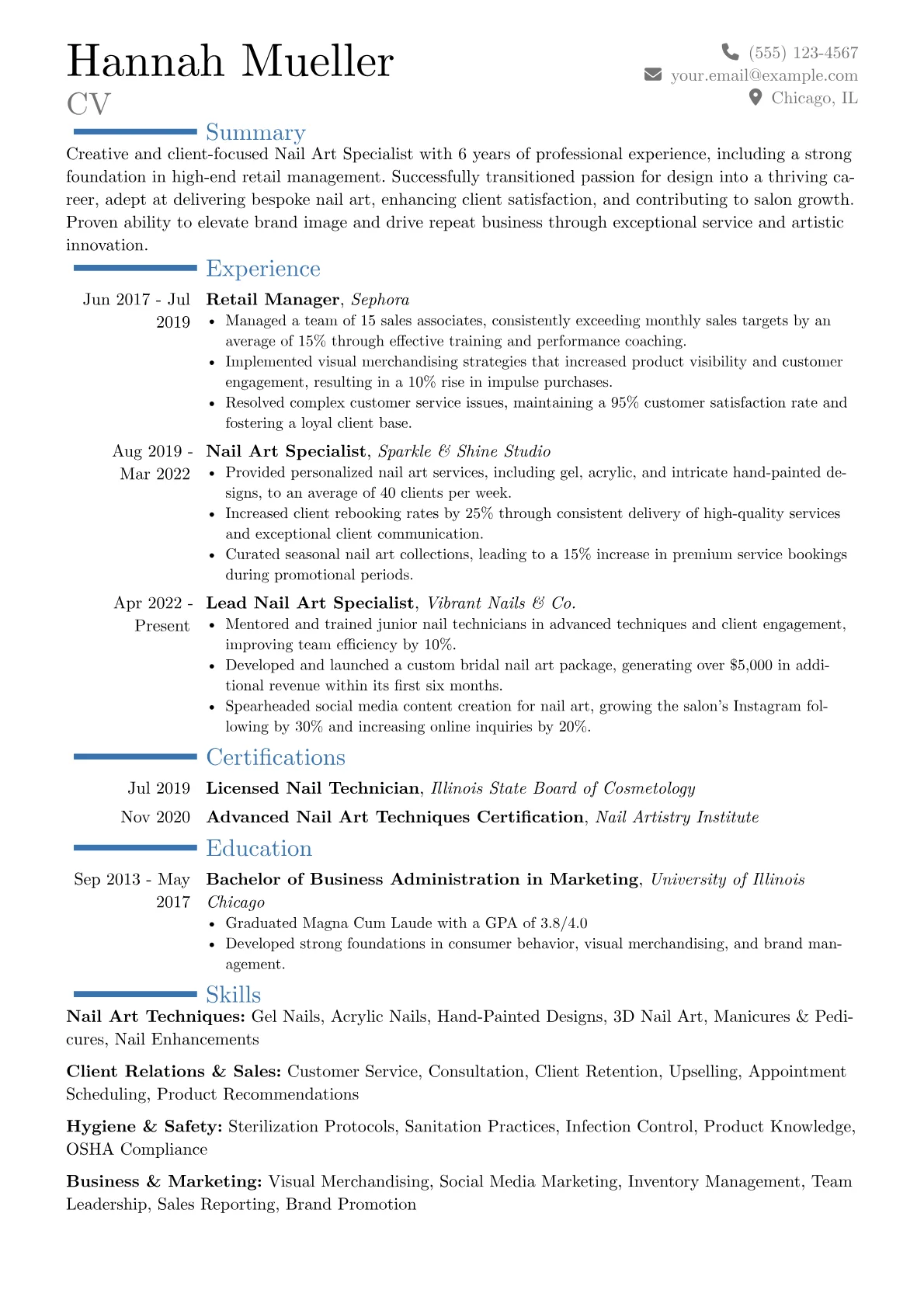 Career changer version - Page 1