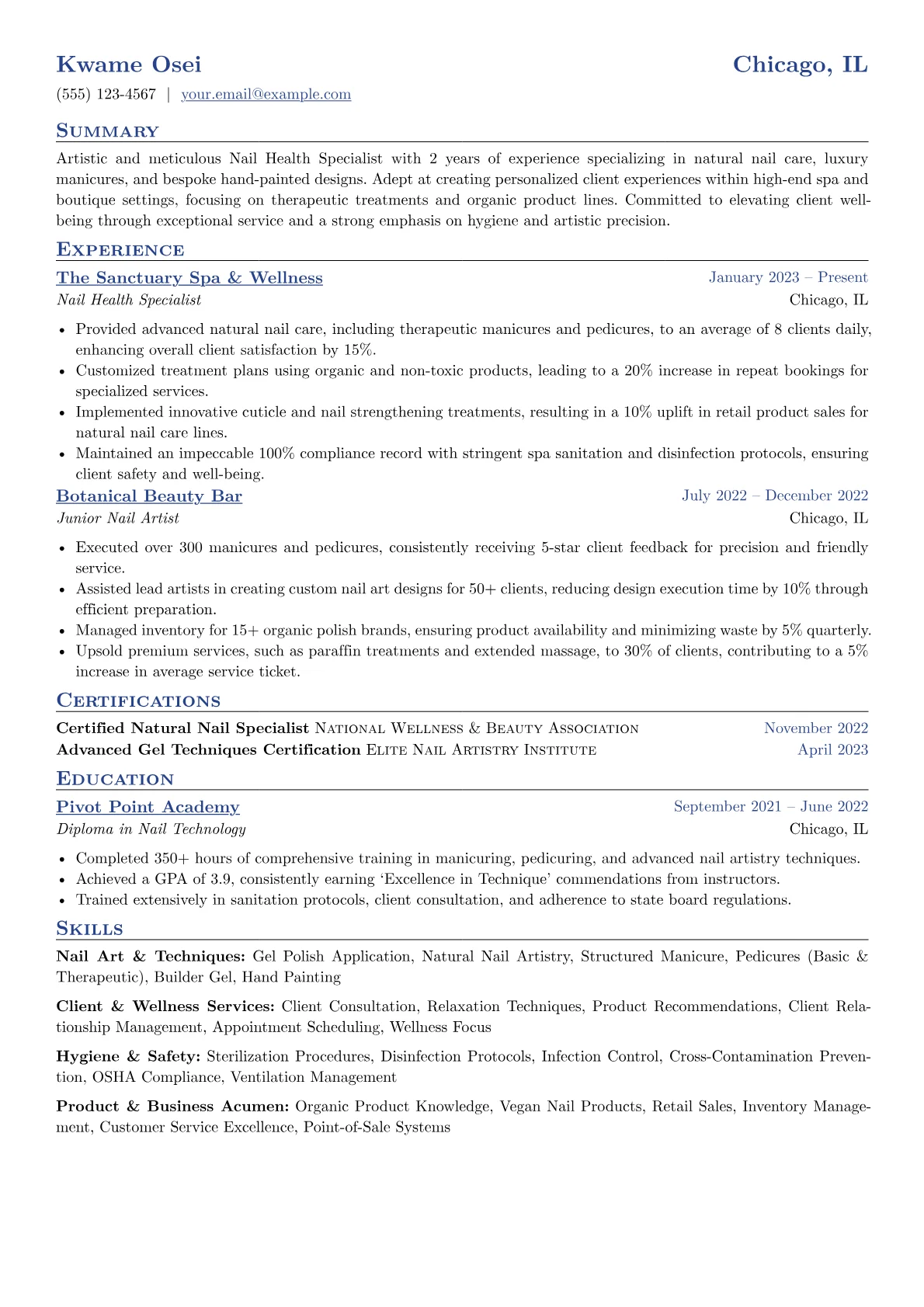 Nail Artist version - Page 1
