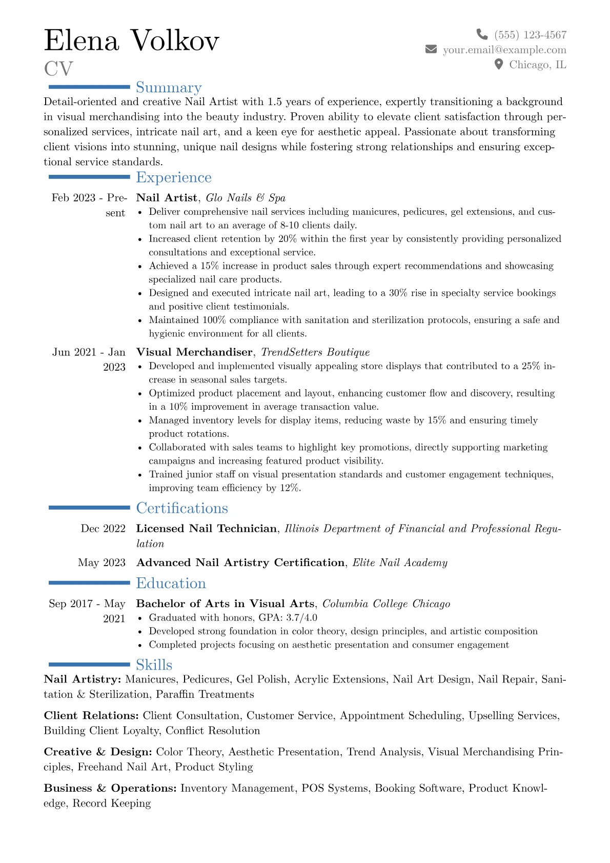 Career changer version - Page 1
