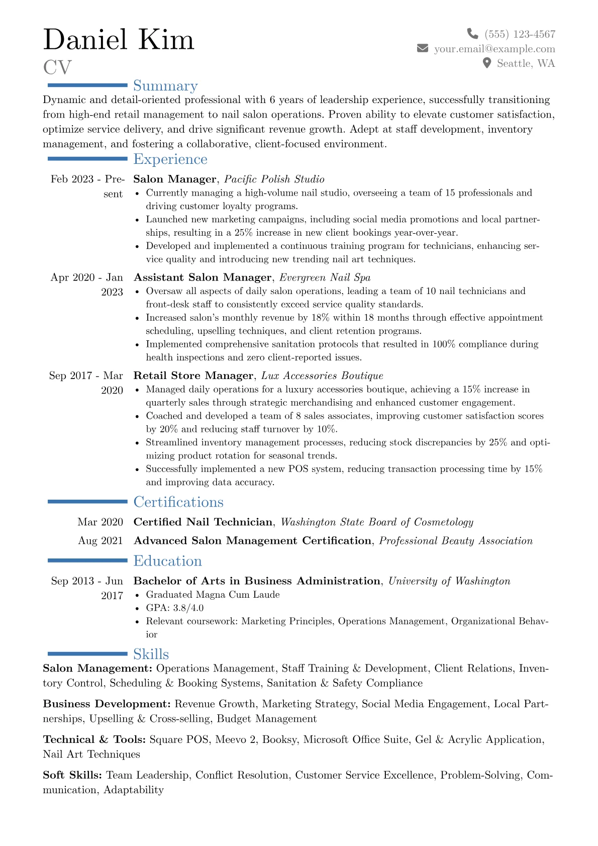 Career changer version - Page 1